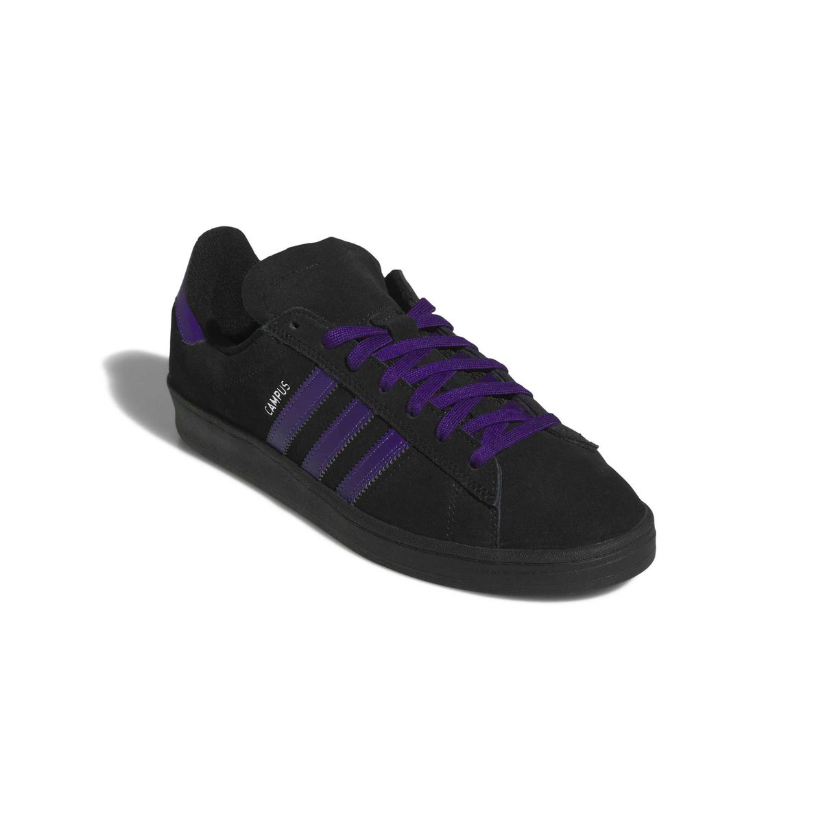 Adidas Campus ADV Shoes - Collegiate Purple / Core Black / Silver Metallic (KK0247)