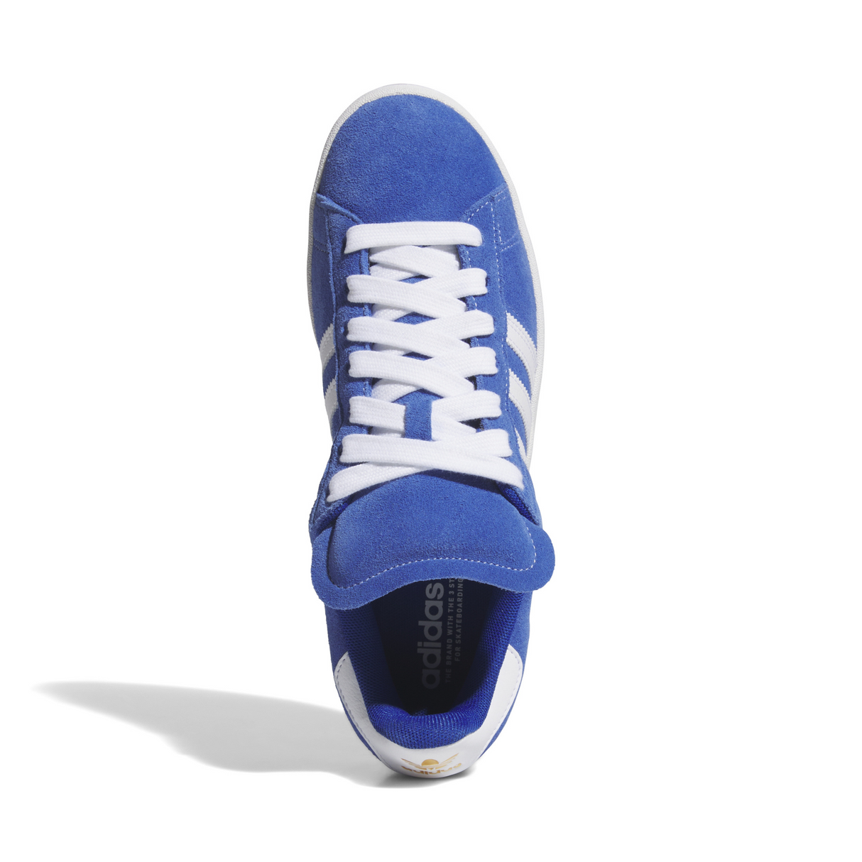 Adidas Campus ADV Shoes - Royal Blue / Cloud White / Gold Metallic