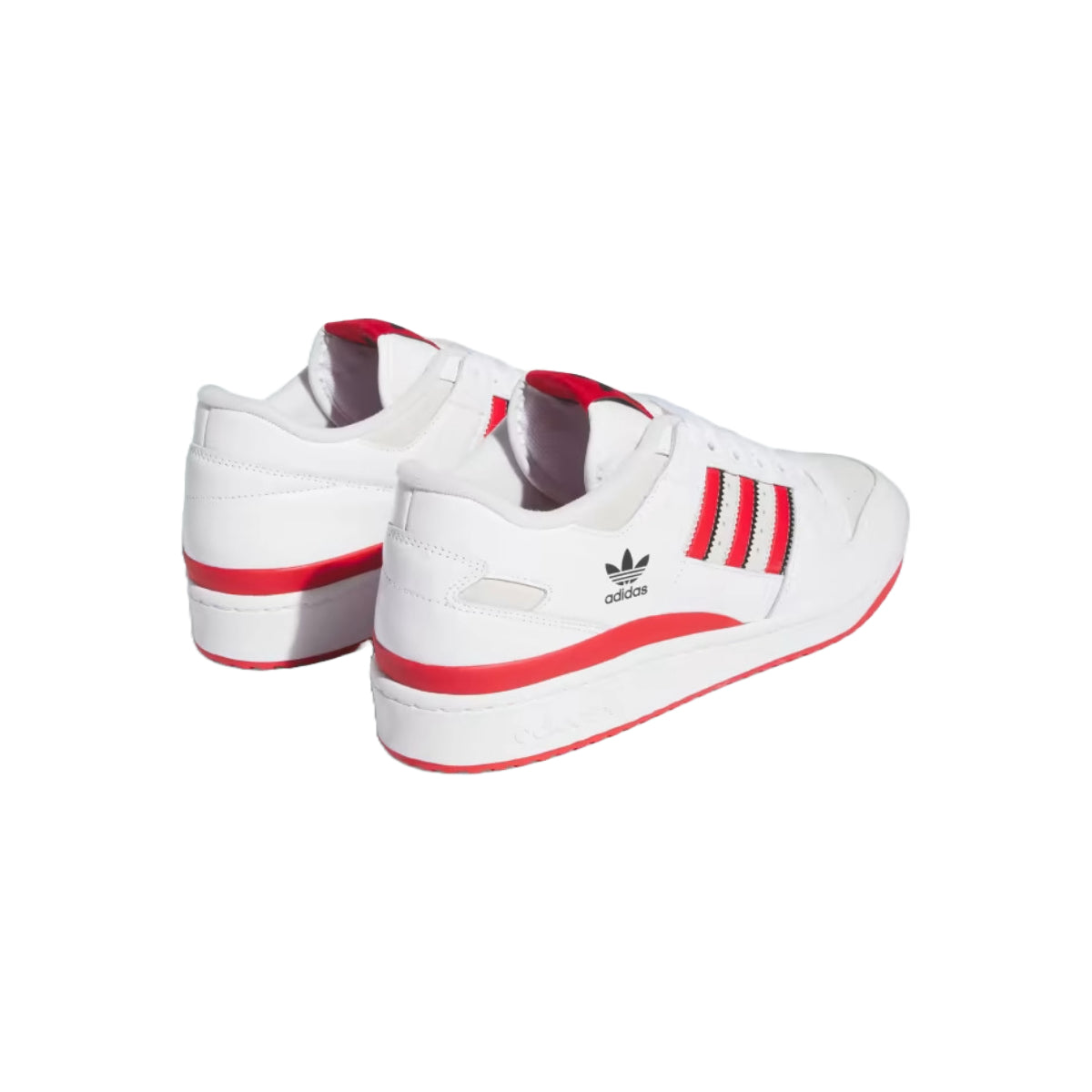 Adidas Forum 84 Low ADV Shoes - Cloud White / Better Scarlet / Core Black