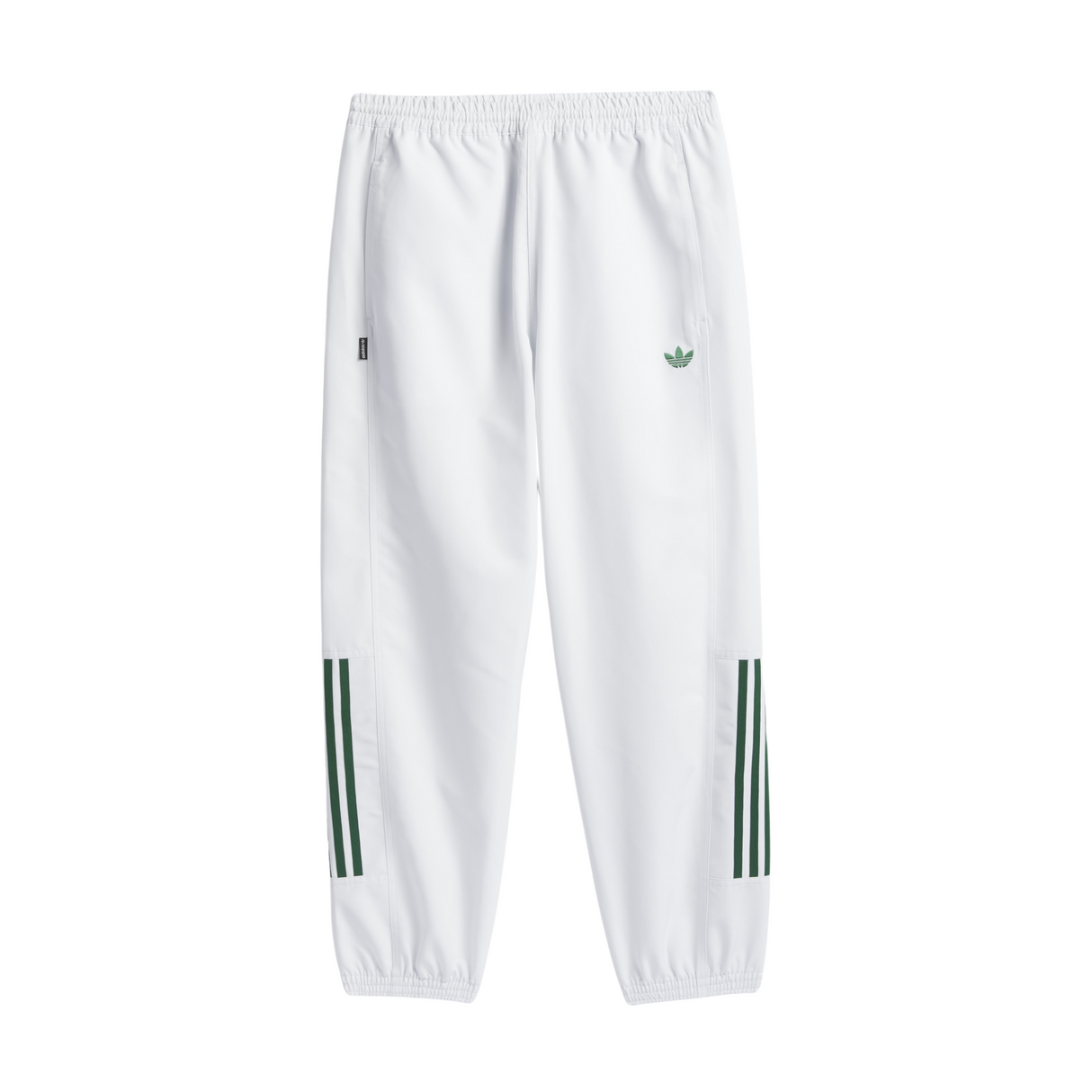 Adidas Gatsele Track Pant - Crystal White / Dark Green