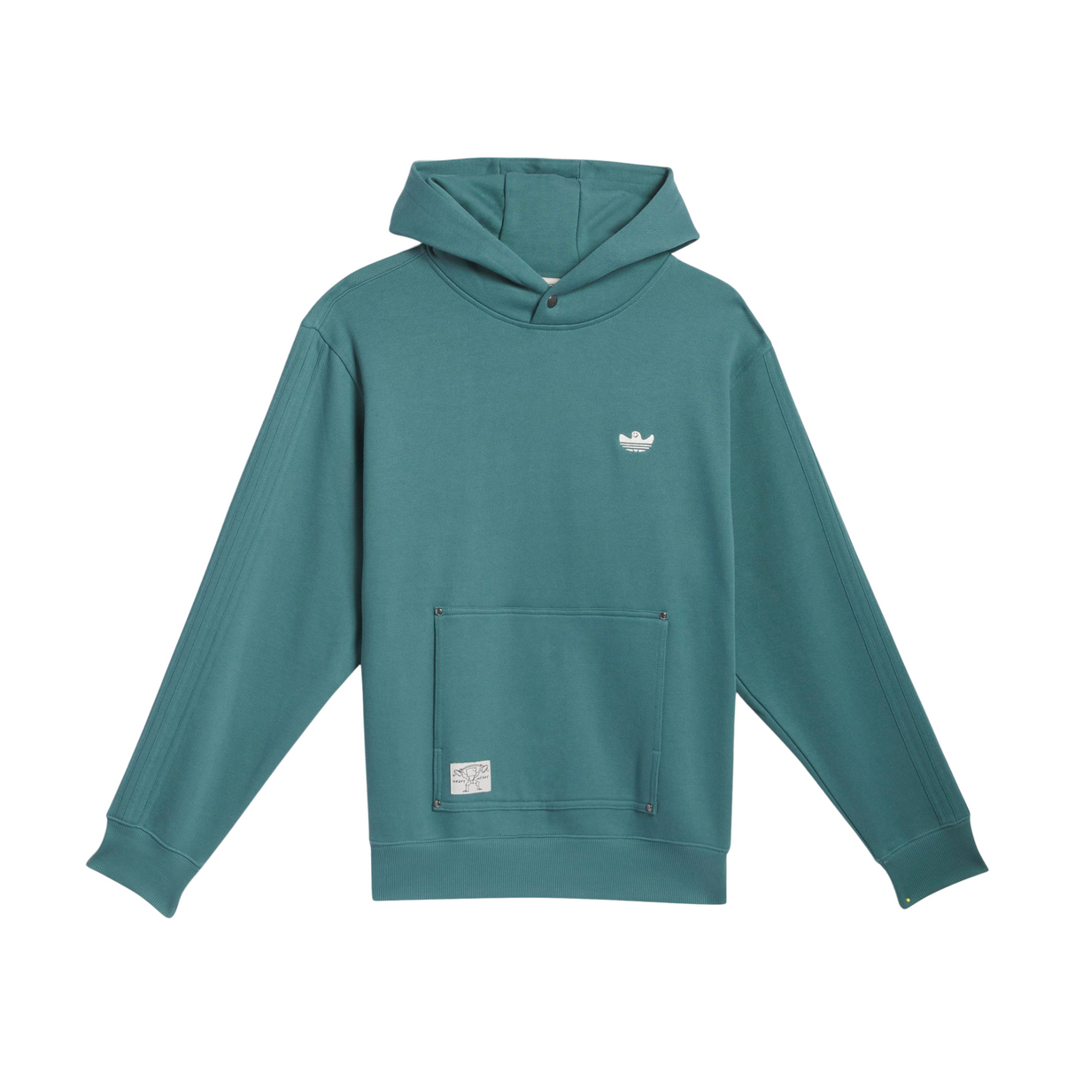 Adidas Heavyweight Shmoo Hoodie - Preloved Teal