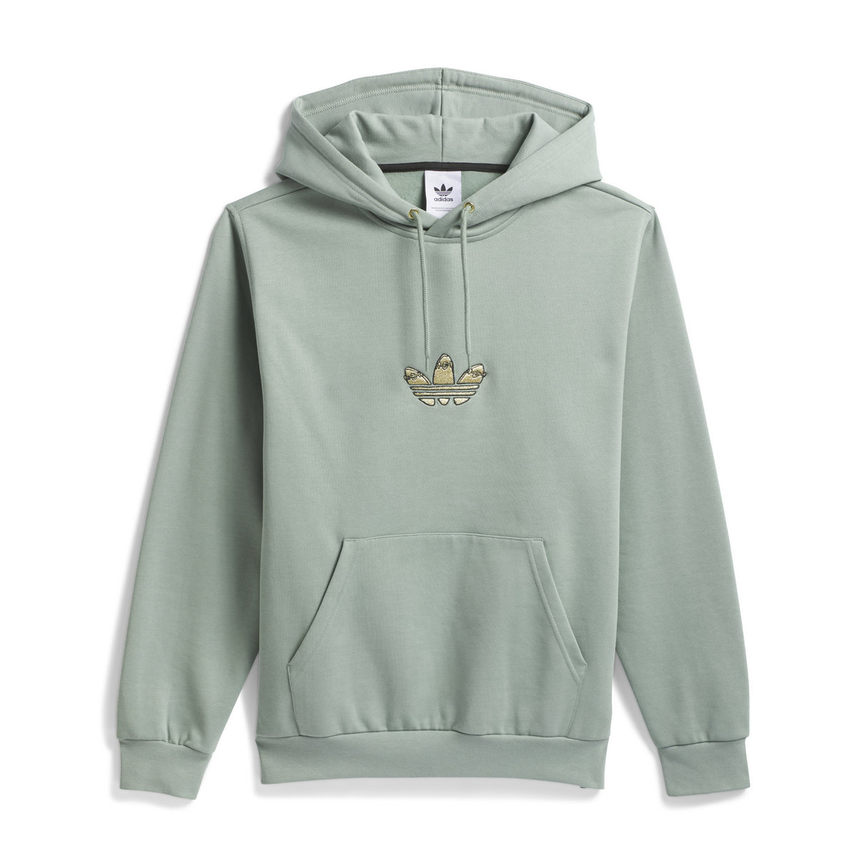 Adidas Henry Jones Deckfoil Hoodie - Silver Green