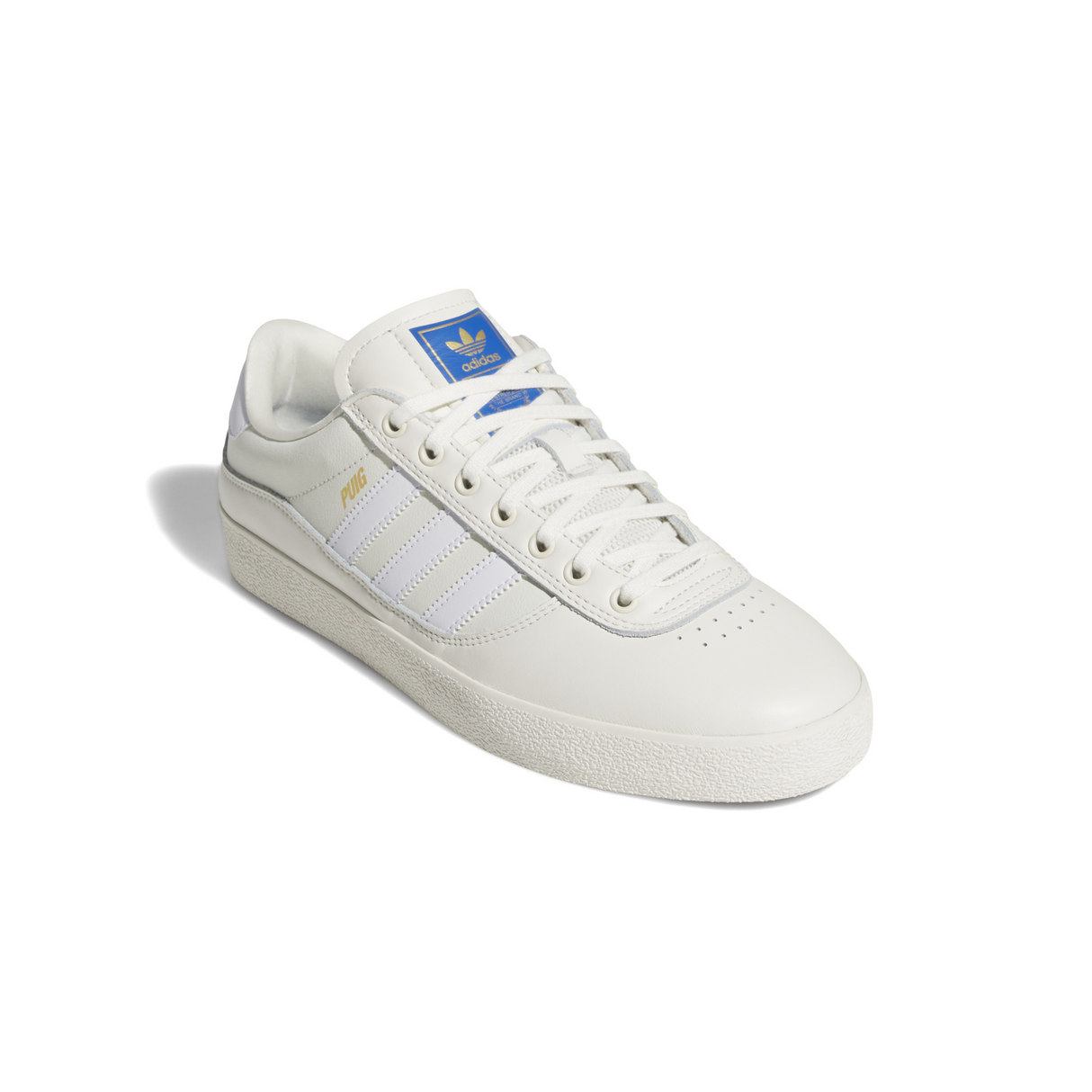 Adidas Puig Indoor Shoes - Off White / Footwear White / Bluebird (JQ1116)