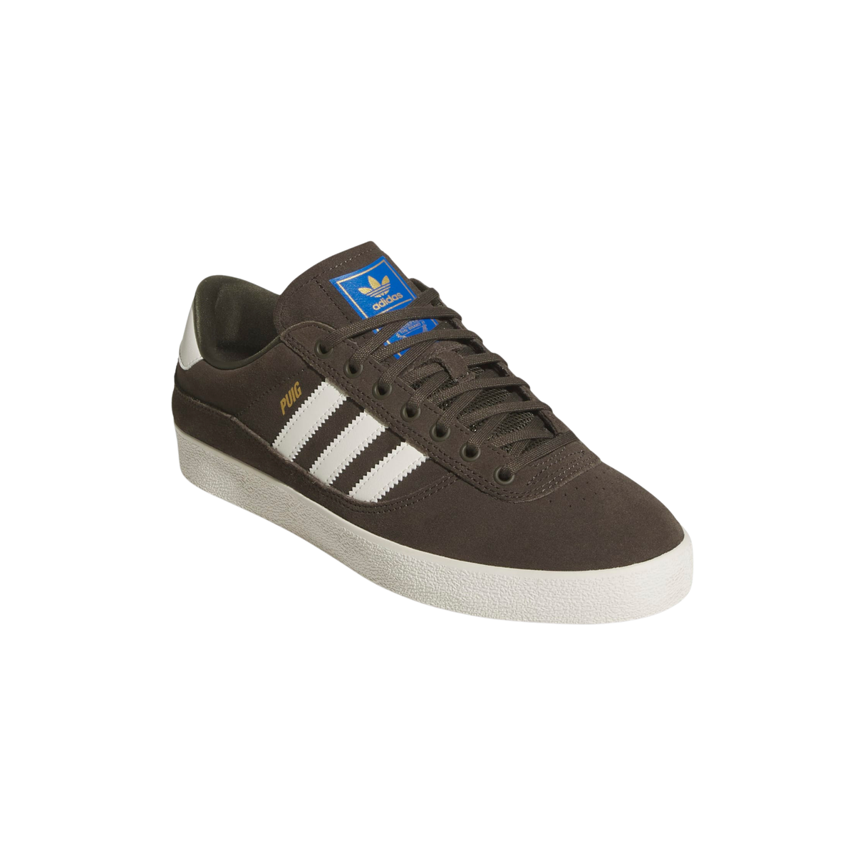 Adidas Puig Indoor Shoes - Shadow Olive / Off White / Bluebird (JQ1115)