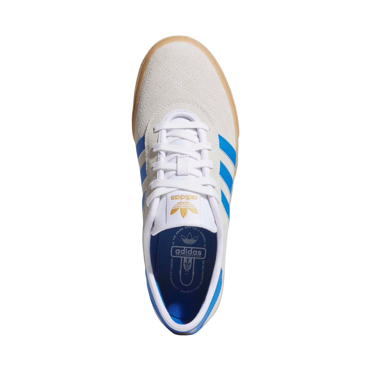 Adidas Skateboarding Adi Ease Shoes - Footwear White / Footwear White / Gum 3