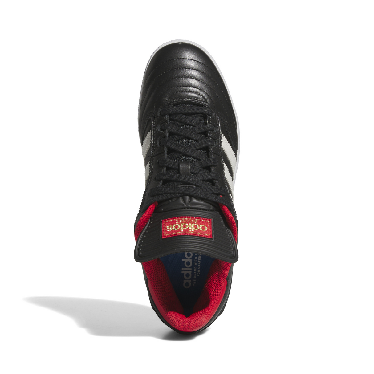 Adidas Skateboarding Busenitz Shoes - Core Black / Zero Metallic / Better Scarlet (IF4620)