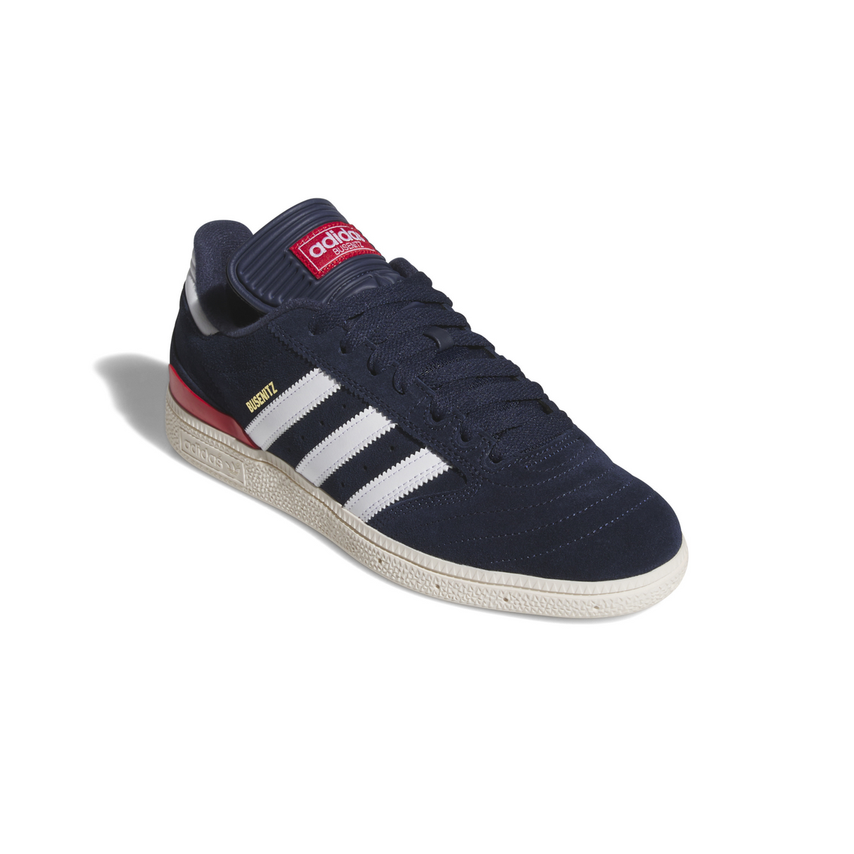 Adidas Skateboarding Busenitz Shoes - Core Navy / Footwear White / Better Scarlet (JH8132)