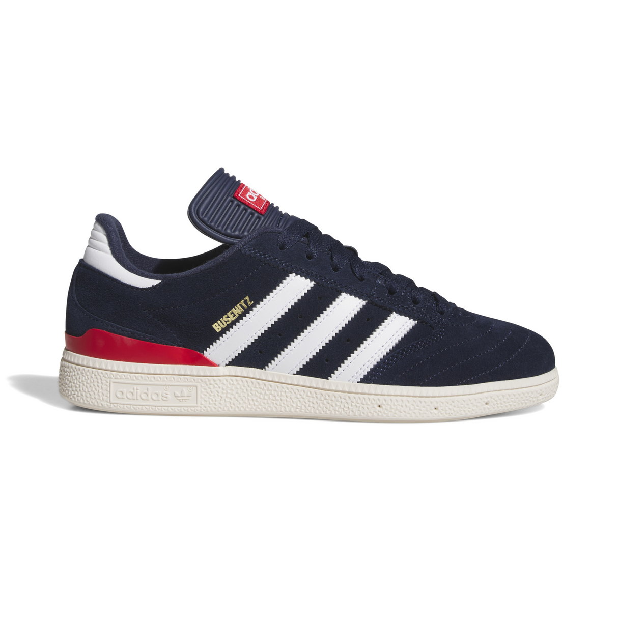 Adidas Skateboarding Busenitz Shoes - Core Navy / Footwear White / Better Scarlet (JH8132)