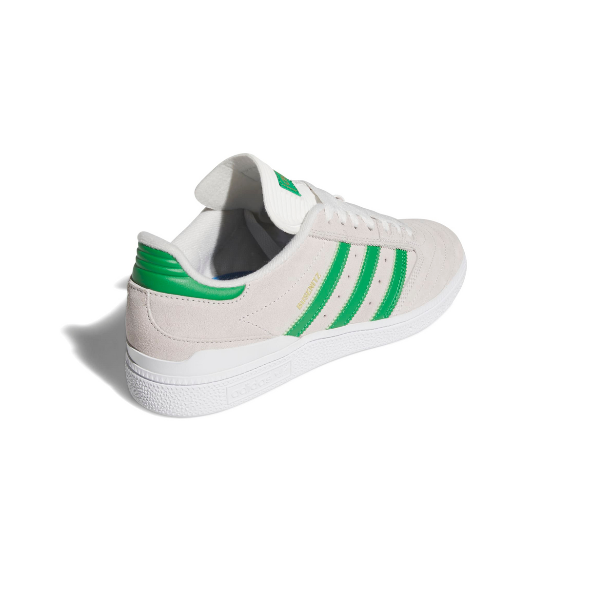 Adidas Skateboarding Busenitz Shoes - Crystal White / Crystal White / Gold Metallic (JH8133)