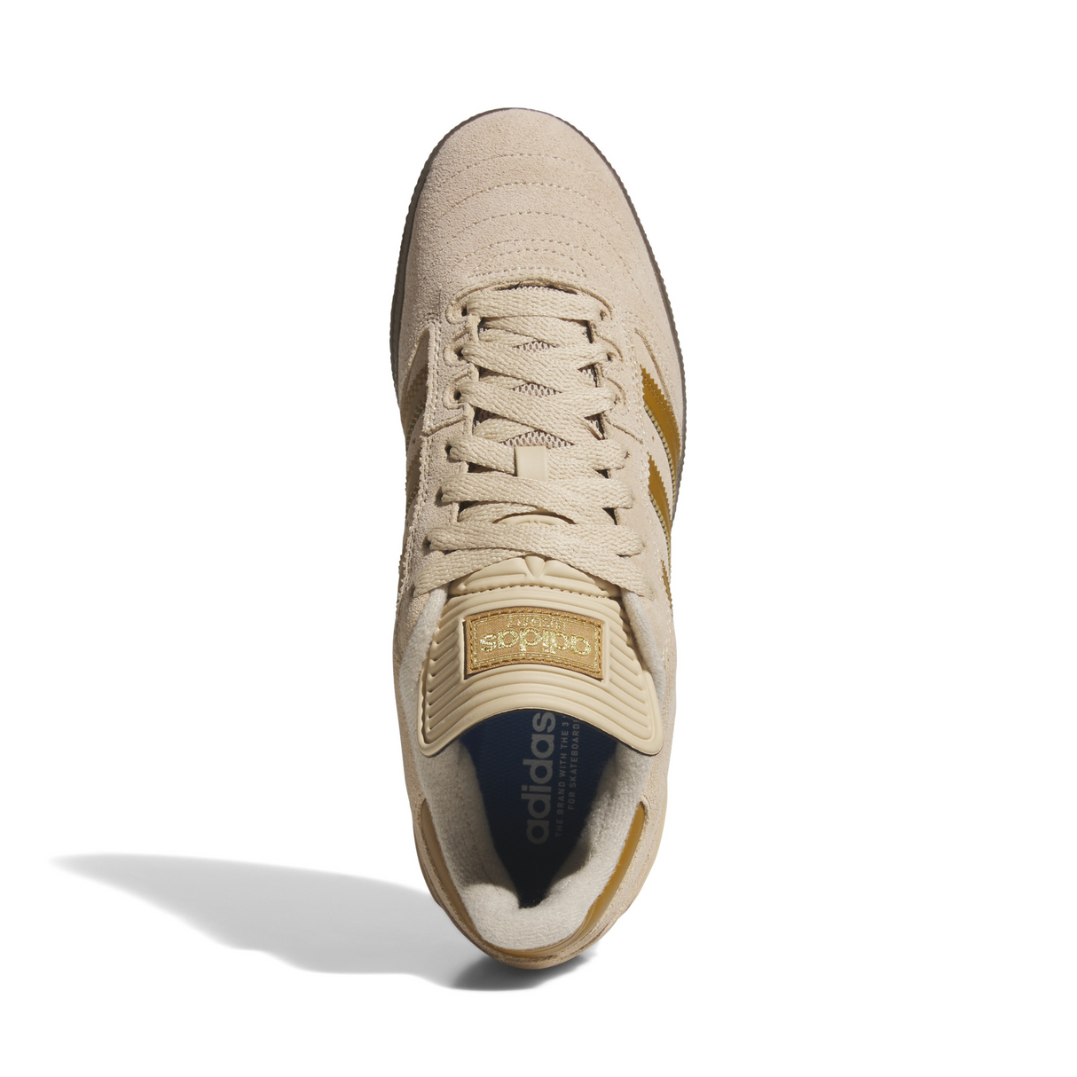 Adidas Skateboarding Busenitz Shoes - Magic Beige / Bronze Strata / Gum (JH8135)