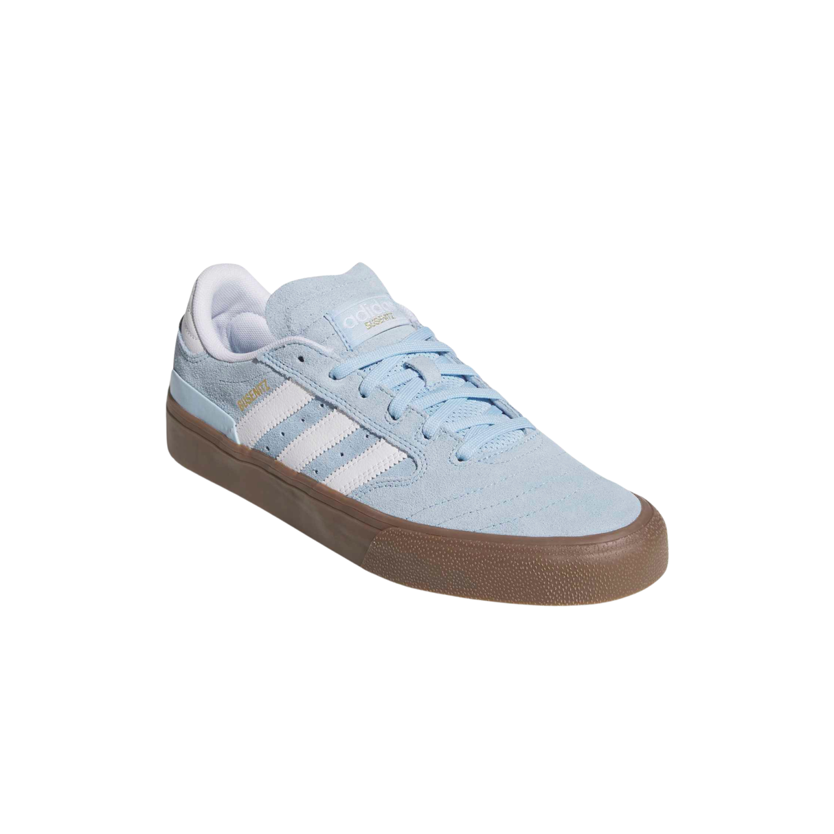 Adidas Skateboarding Busenitz Vulc II Shoes - Clear Sky / Cloud White / Gum (HQ7528)