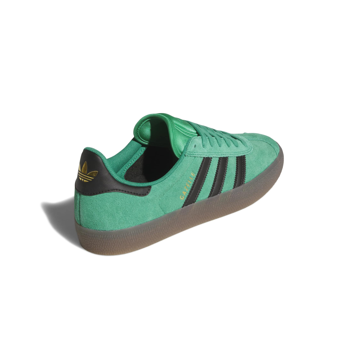 Adidas Skateboarding Gazelle ADV Shoes - Court Green / Core Black / Gum (KI3206)