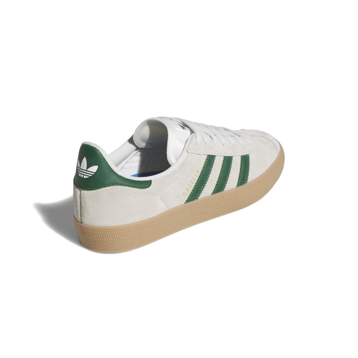 Adidas Skateboarding Gazelle ADV Shoes - Crystal White / Crystal White / Gum (JP5858)