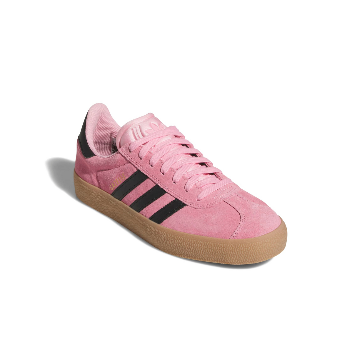 Adidas Skateboarding Gazelle ADV Shoes - Light Pink / Core Black / Gum