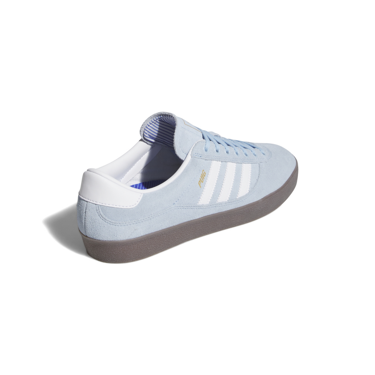 Adidas Skateboarding Puig Indoor Shoes - Clear Sky / Cloud White / Gum (JR5825)