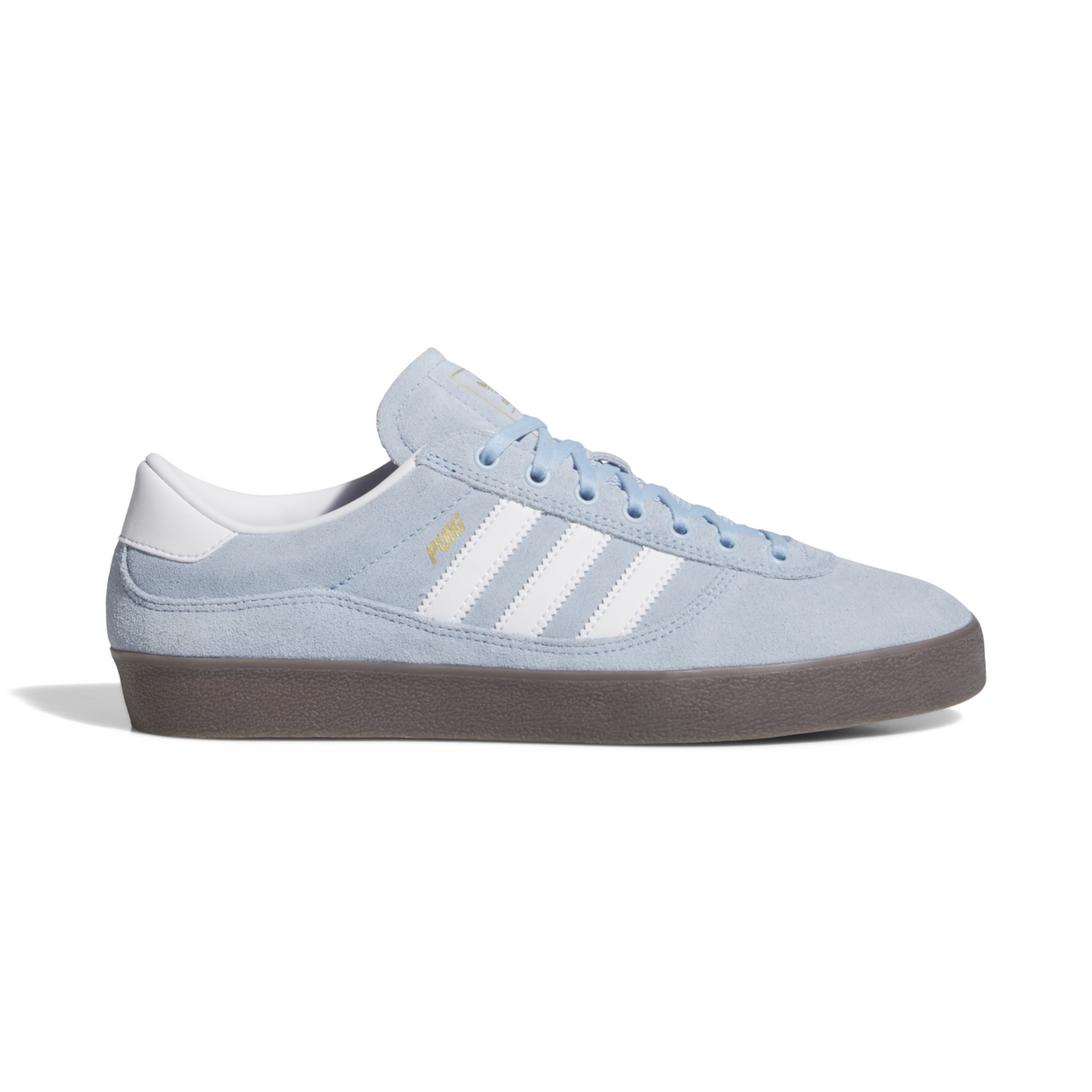 Adidas Skateboarding Puig Indoor Shoes - Clear Sky / Cloud White / Gum (JR5825)