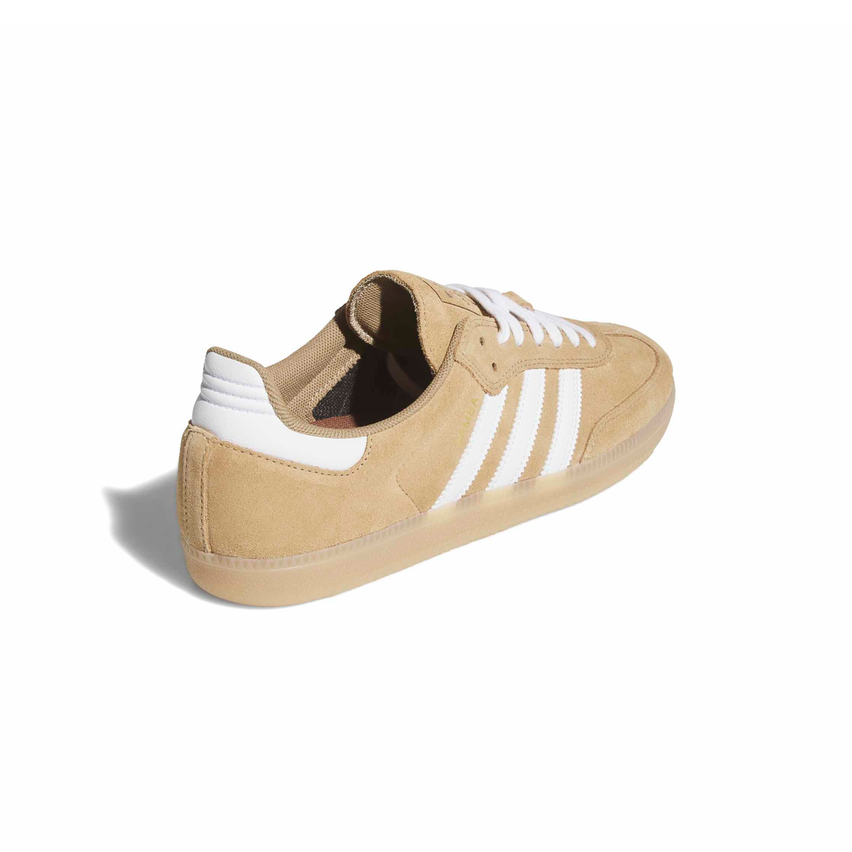 Adidas Skateboarding Samba ADV Shoes - Cardboard / Cloud White / Gum (KI5089)