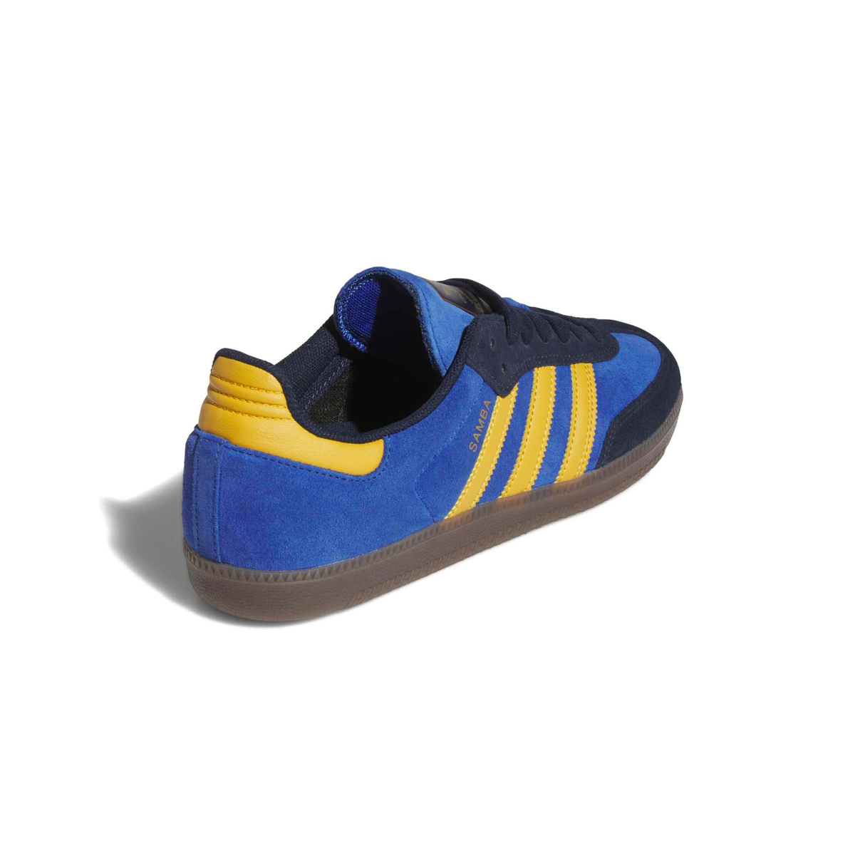 Adidas Skateboarding Samba ADV Shoes - Collegiate Navy / Preloved Yellow / Team Royal Blue (HQ9283)