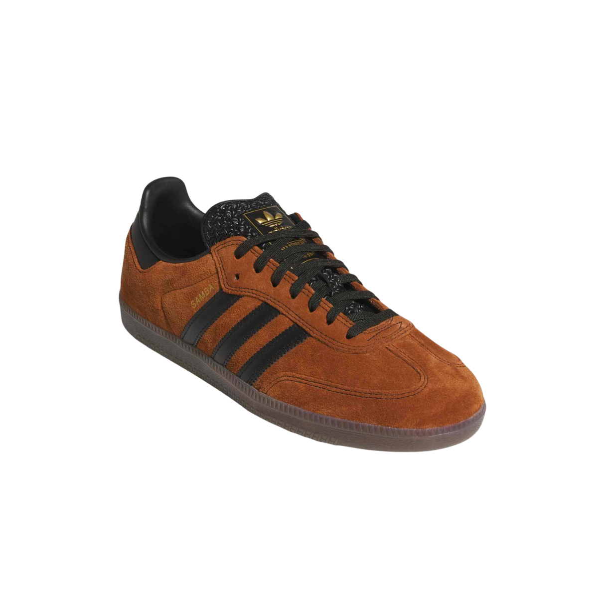 Adidas Skateboarding Samba ADV Shoes - Dusky Bronze / Core Black / Gum (HQ9286)