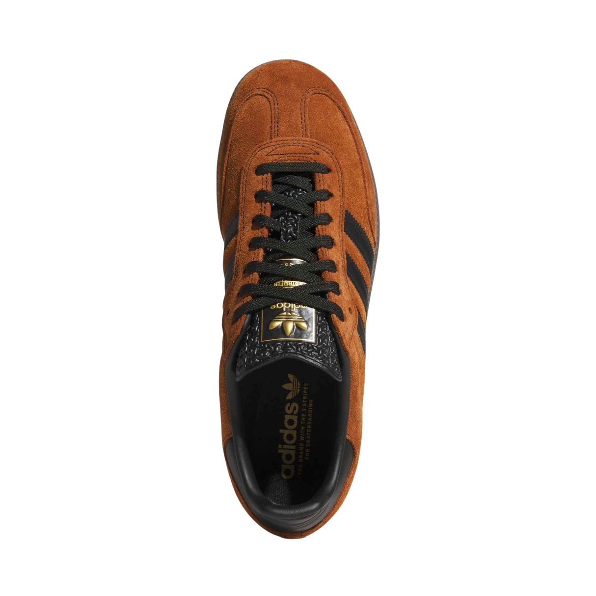 Adidas Skateboarding Samba ADV Shoes - Dusky Bronze / Core Black / Gum (HQ9286)