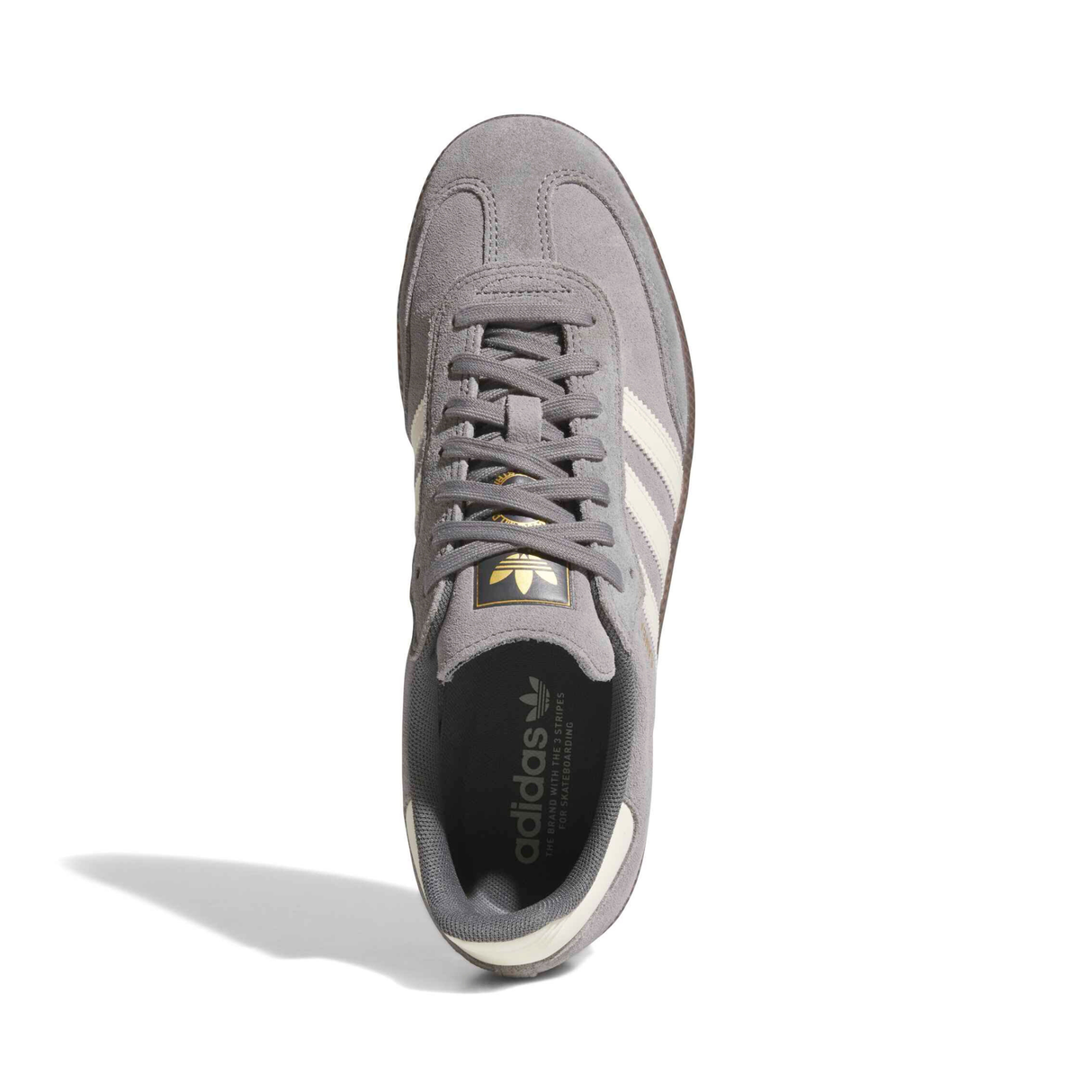 Adidas Skateboarding Samba ADV Shoes - Grey4 / Cream White / Grey3 (HQ7541)