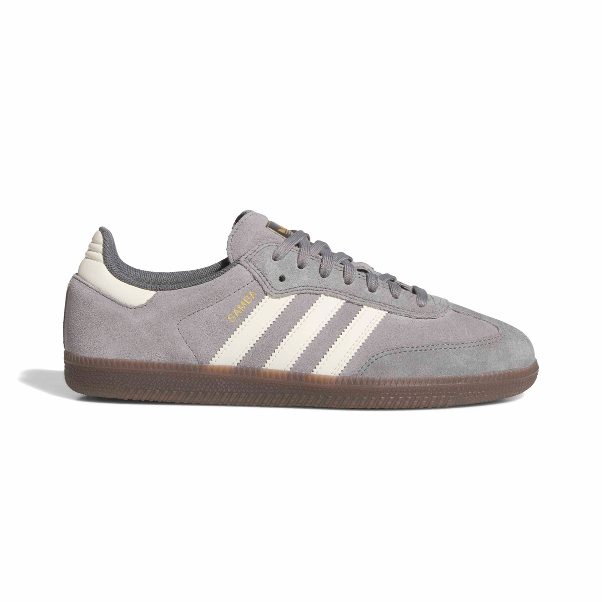 Adidas Skateboarding Samba ADV Shoes - Grey4 / Cream White / Grey3 (HQ7541)