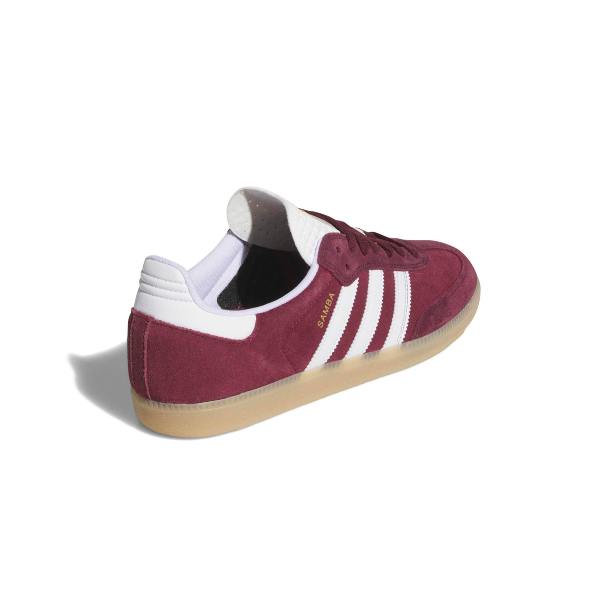 Adidas Skateboarding Samba ADV Shoes Trainers - Shadow Red / Footwear White / Maroon (KJ0265)