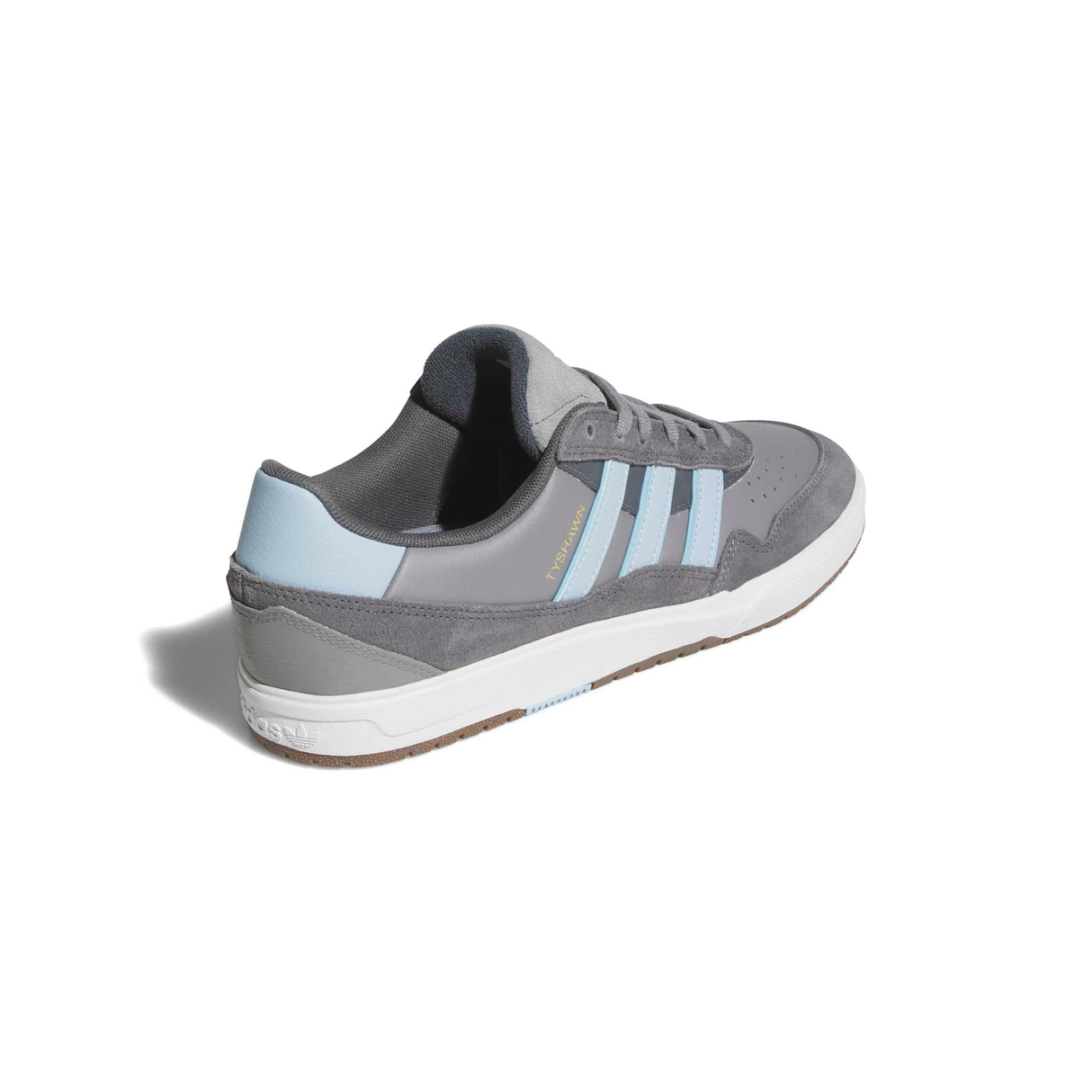 Adidas Skateboarding Tyshawn II Shoes - Grey Five / Clear Sky / Cloud White (HQ4732)