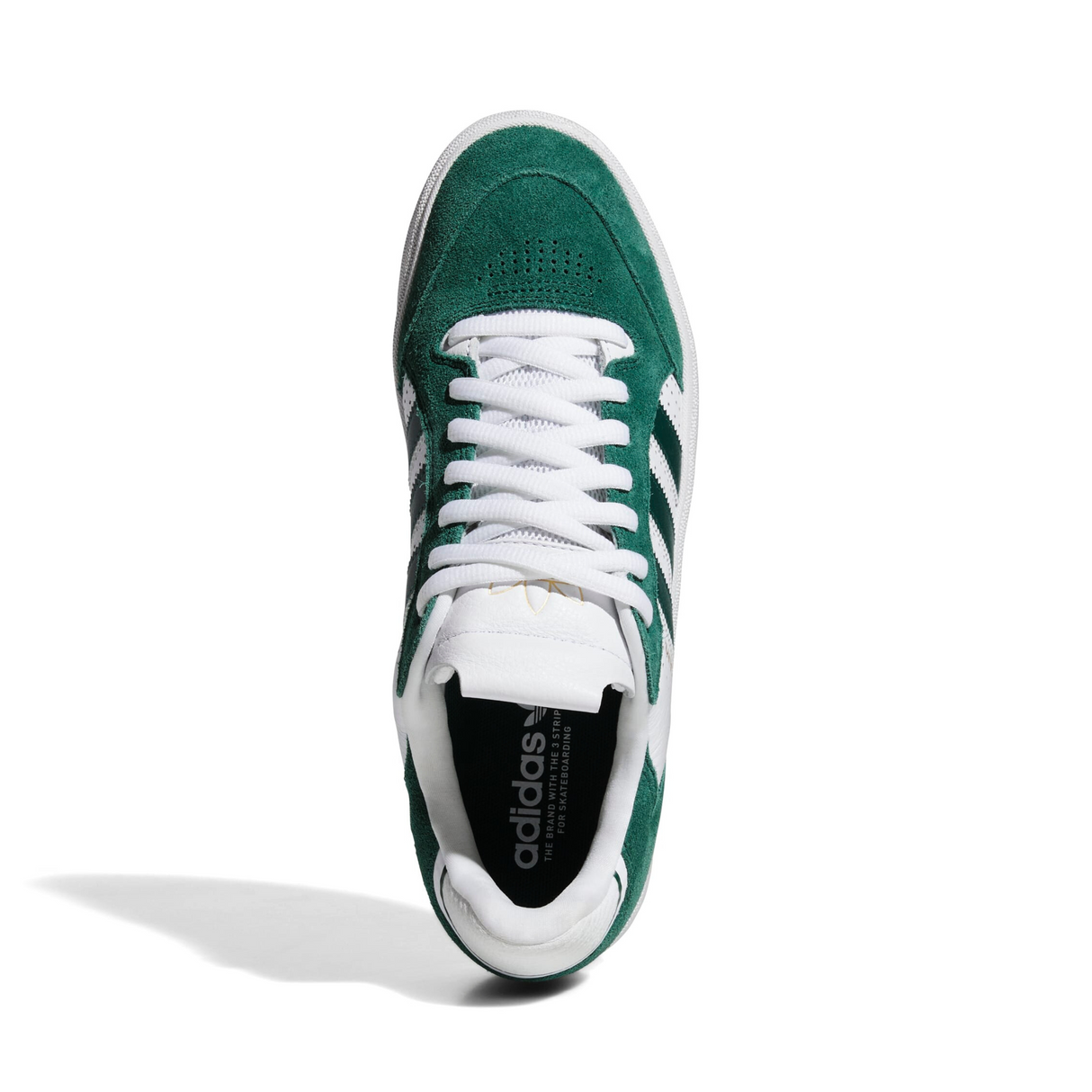 Adidas Skateboarding Tyshawn Low Shoes - Collegiate Green / Collegiate Green / Footwear White (JQ1138)