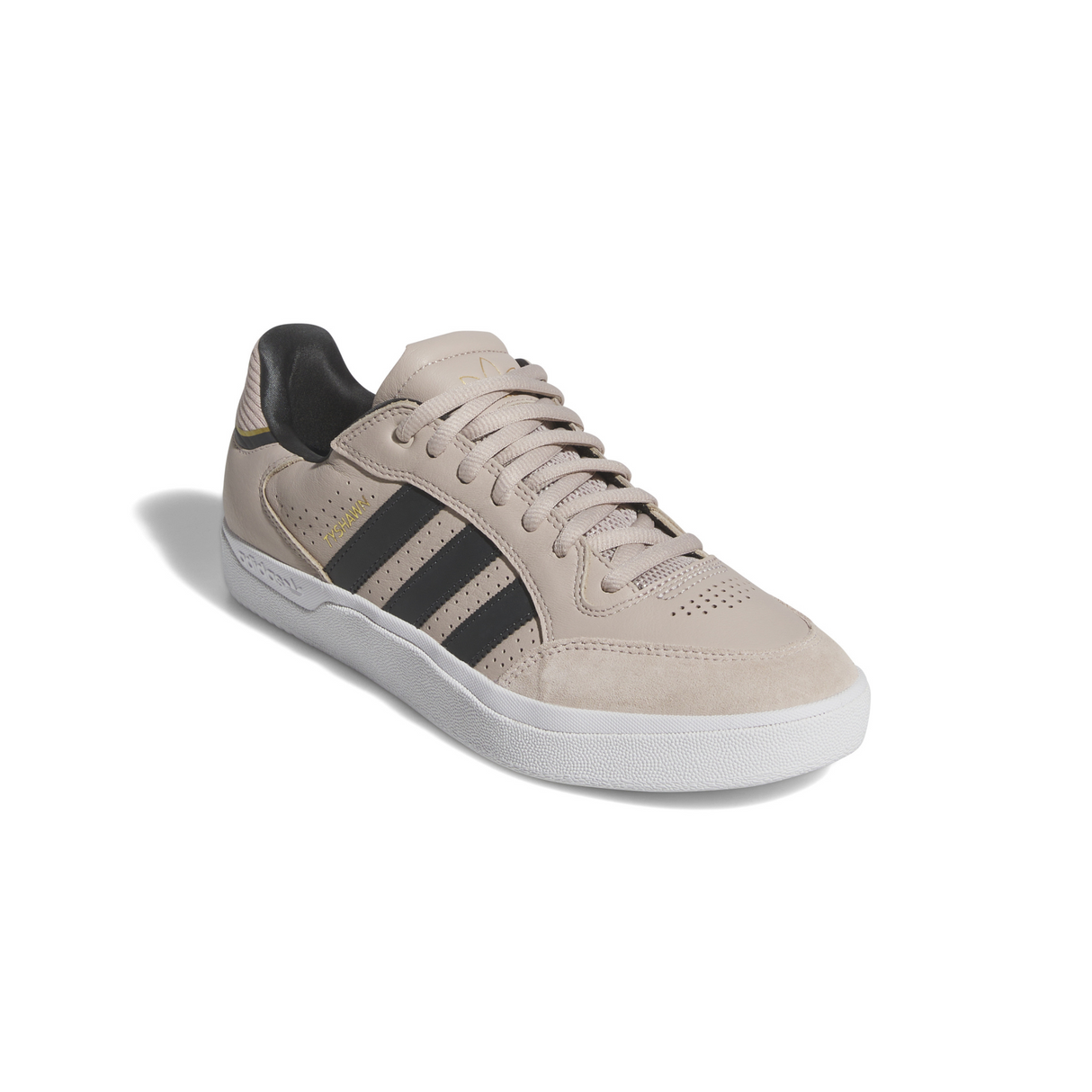Adidas Skateboarding Tyshawn Low Shoes - Wonder Taupe / Carbon / Gold Metallic