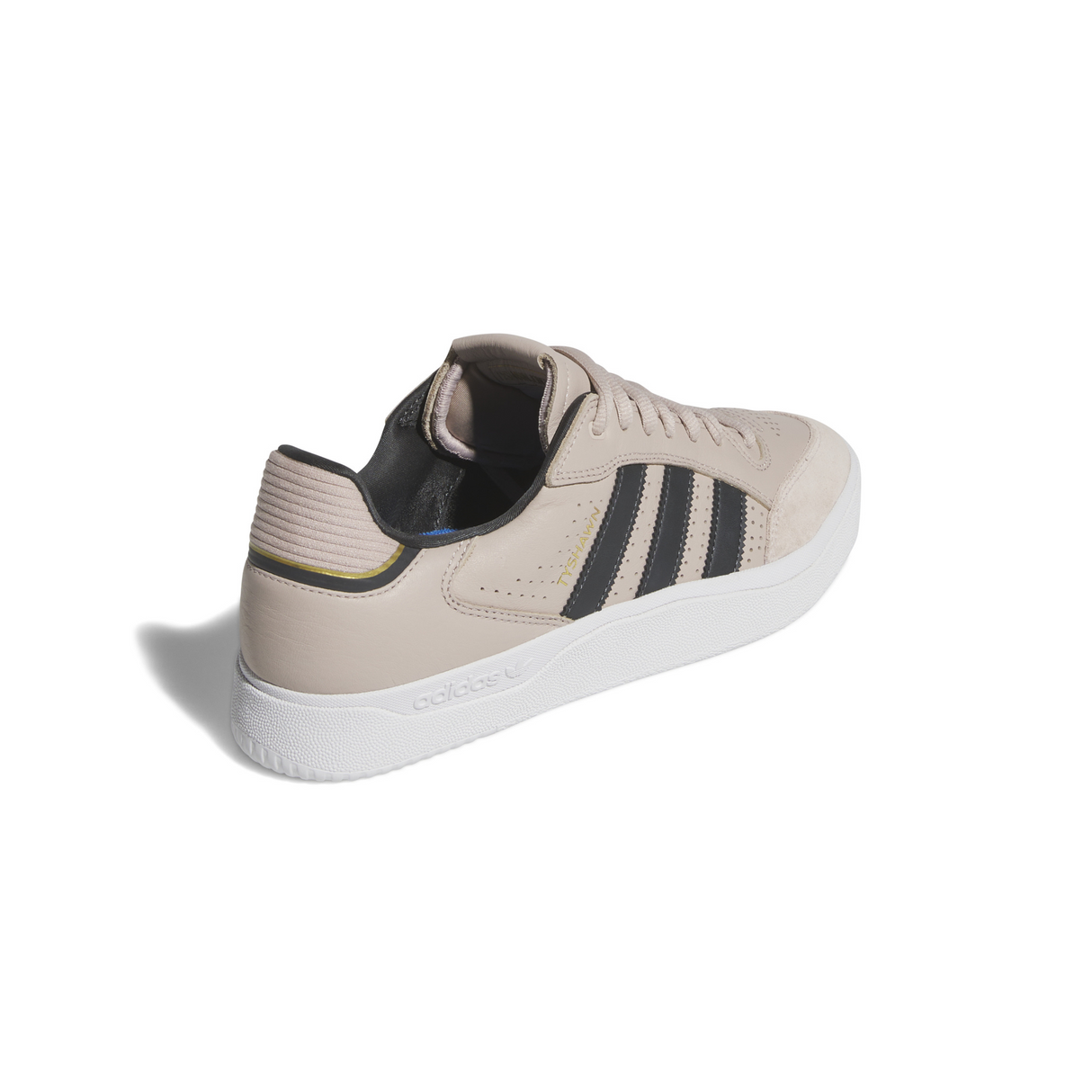 Adidas Skateboarding Tyshawn Low Shoes - Wonder Taupe / Carbon / Gold Metallic