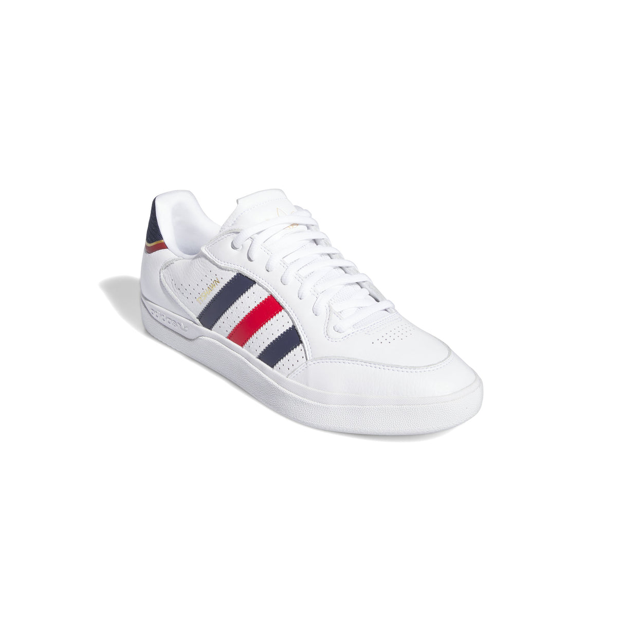 Adidas Skateboarding Tyshawn Pro Low Shoes - Footwear White / Better Scarlet / Gold Metallic