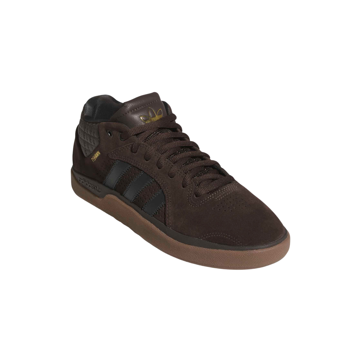 Adidas Skateboarding Tyshawn Shoes - Carbon / Aurora Coffee / Carbon (HQ4740)