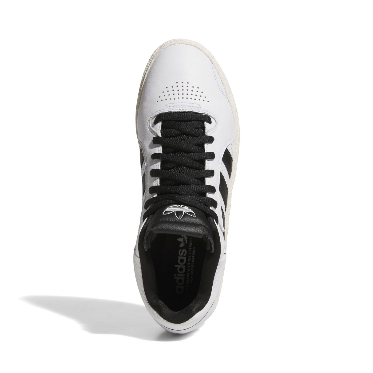 Adidas Skateboarding Tyshawn Shoes - Footwear White / Core Black / Footwear White (JQ1134)