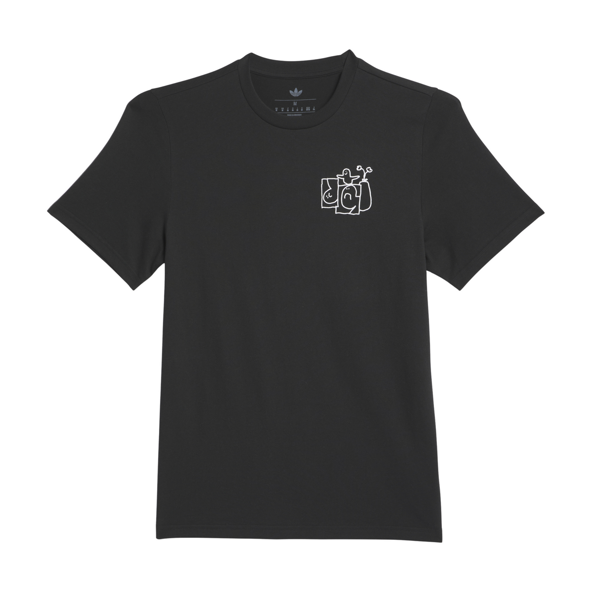 Adidas Stairs T-Shirt - Black / White