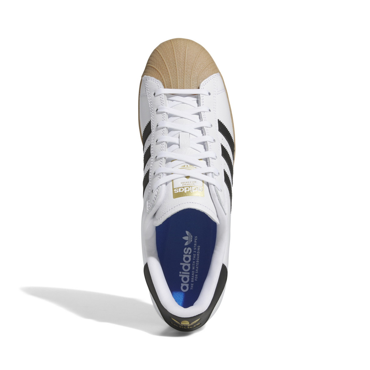 Adidas Superstar ADV Shoes - Cloud White / Core Black / Gum