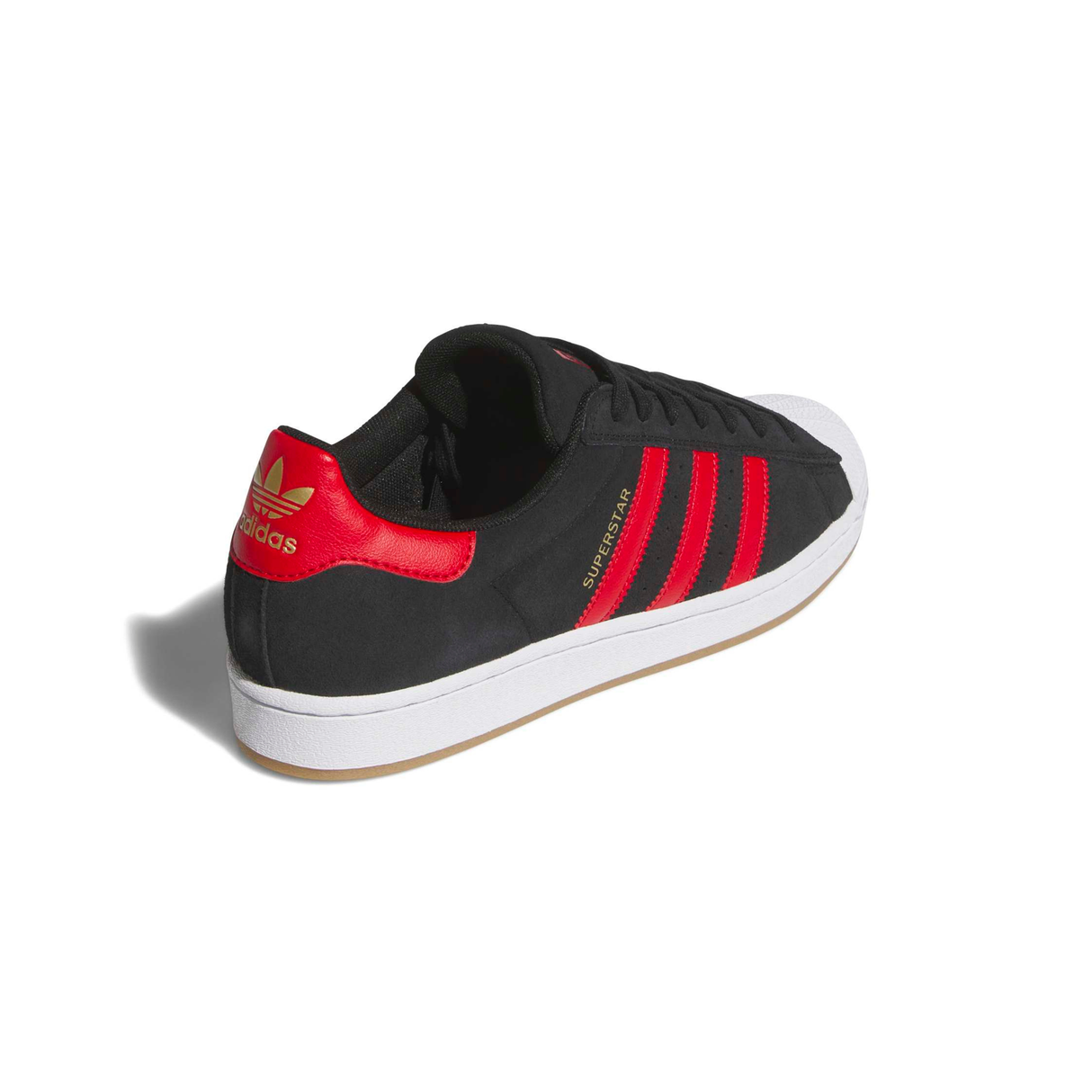 Adidas Superstar ADV Shoes - Core Black / Better Scarlet / Footwear White