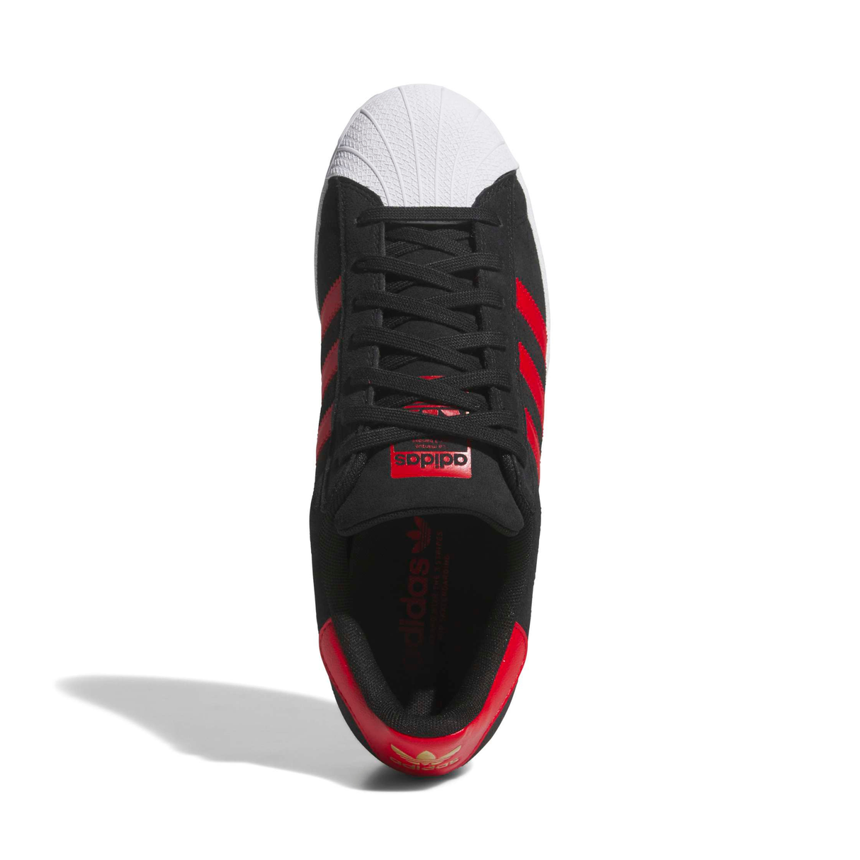 Adidas Superstar ADV Shoes - Core Black / Better Scarlet / Footwear White
