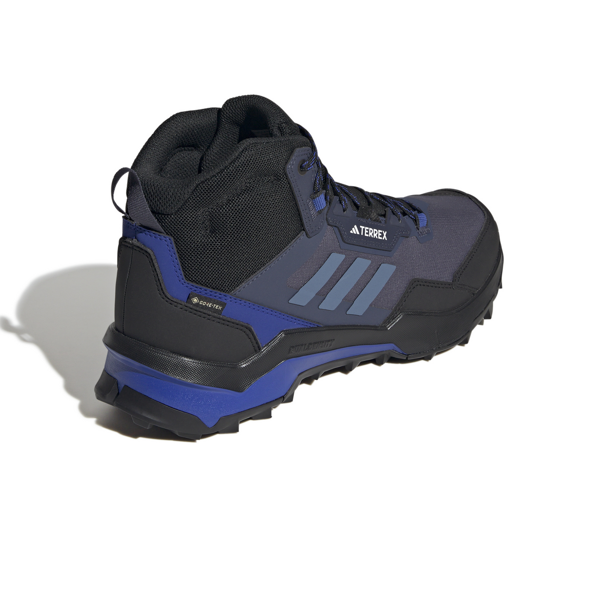Adidas Terrex AX4 Mid GORE-TEX Hiking Shoes - Shadow Navy / Wonder Steel / Semi Lucid Blue