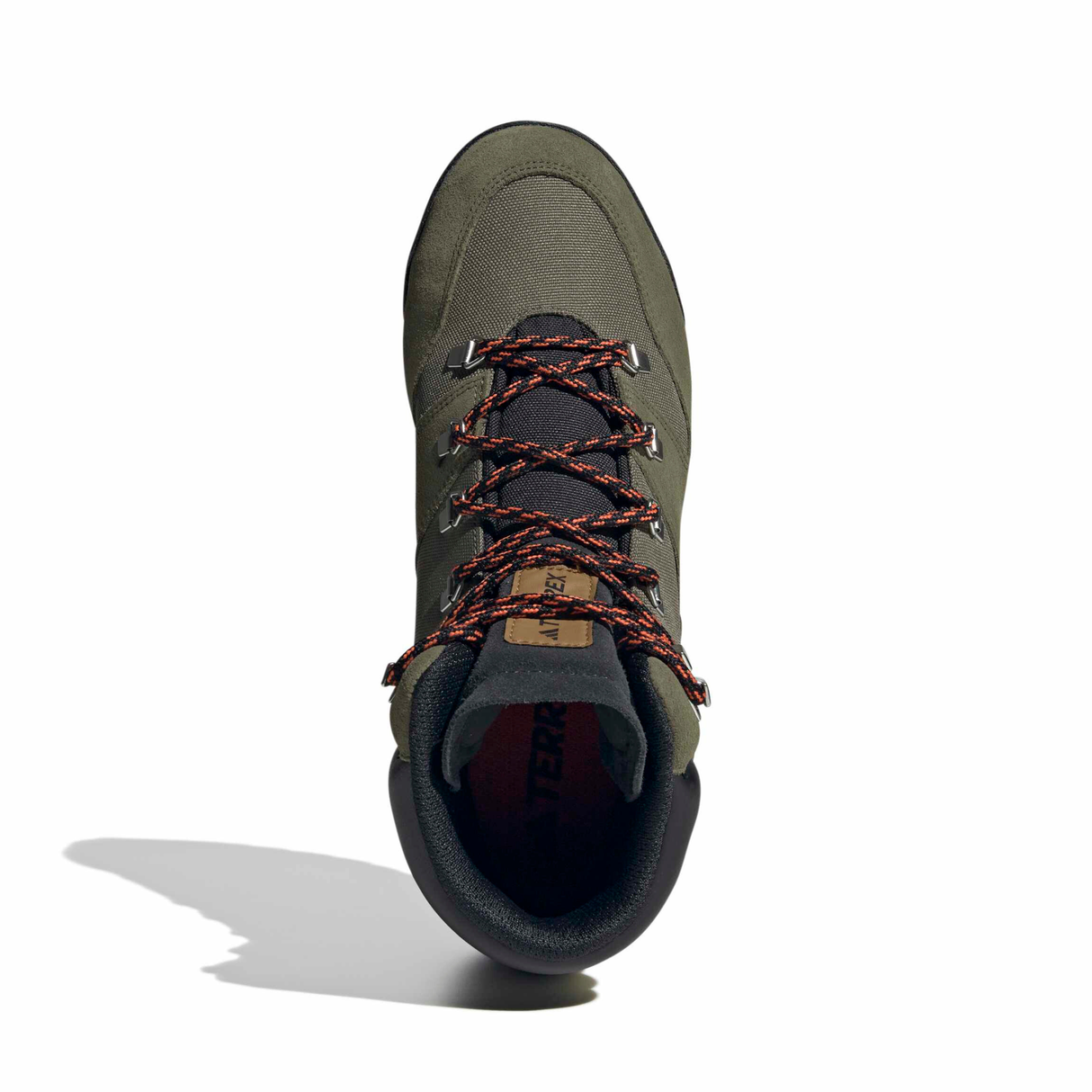 Adidas Terrex Snowpitch Cold.RDY Hiking Shoes - Olive Strata / Bronze Strata / Semi Impact Orange (IH3665)