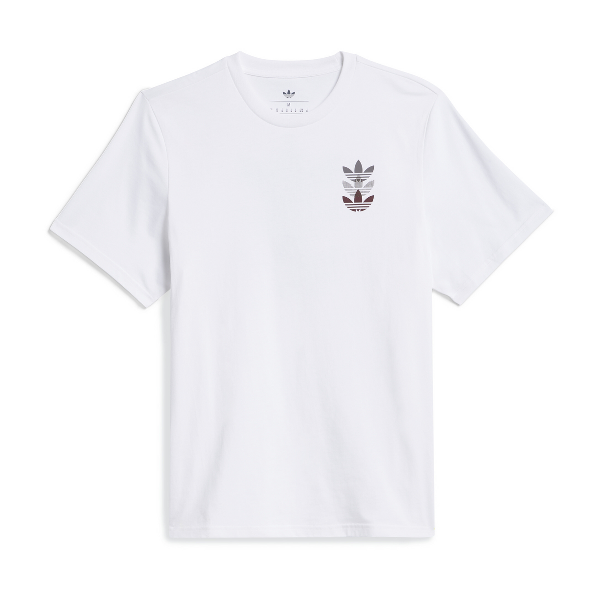 Adidas Triple Trefoil T-Shirt - White / Shadow Red