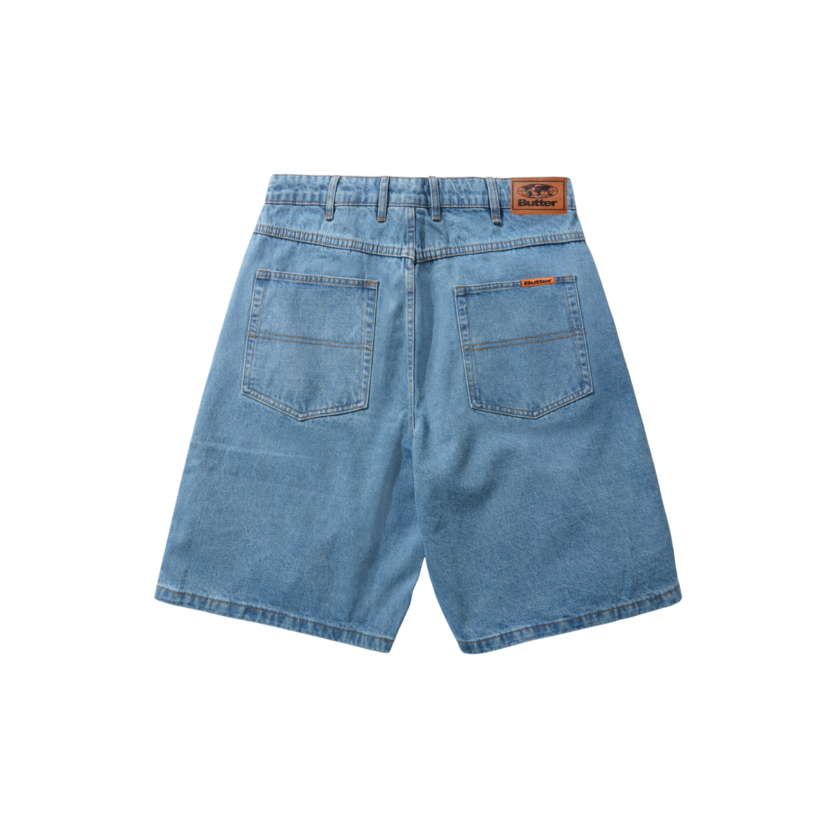 Butter Goods Scorpion Baggy Denim Short - Washed Indigo