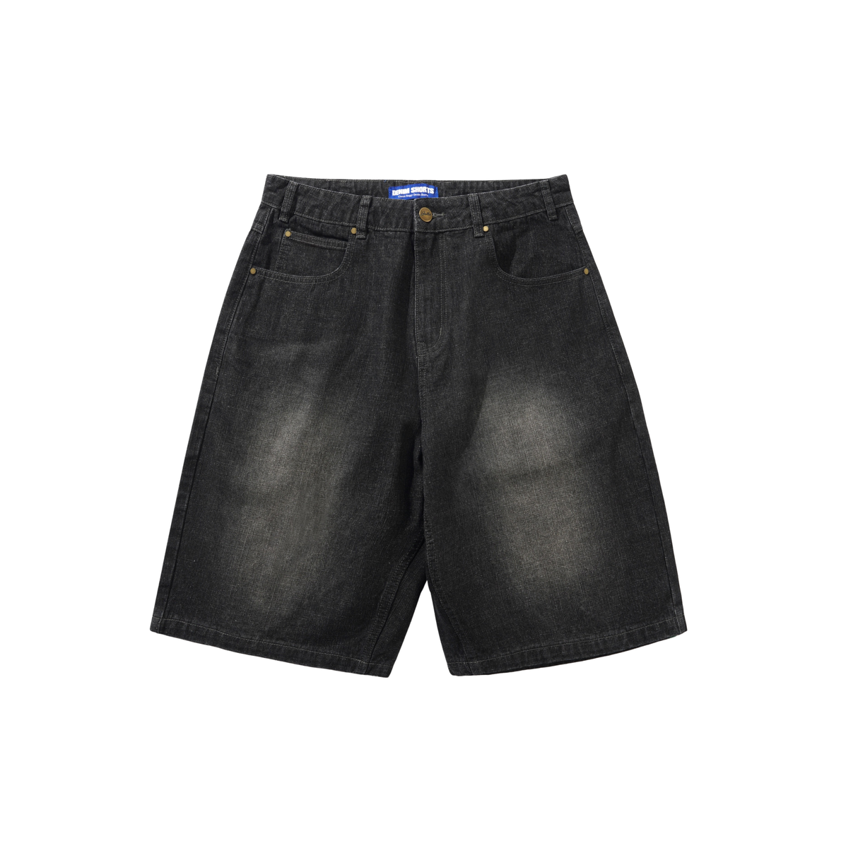 Butter Goods Scorpion Stitch Denim Short - Slub Black