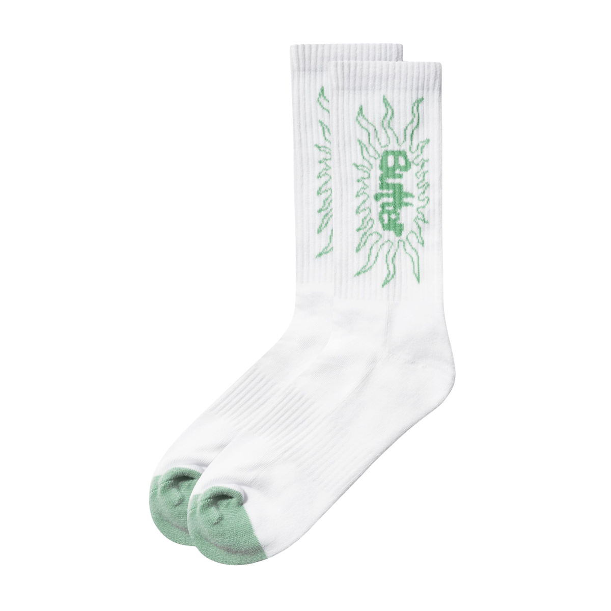 Butter Goods Solar Socks - White