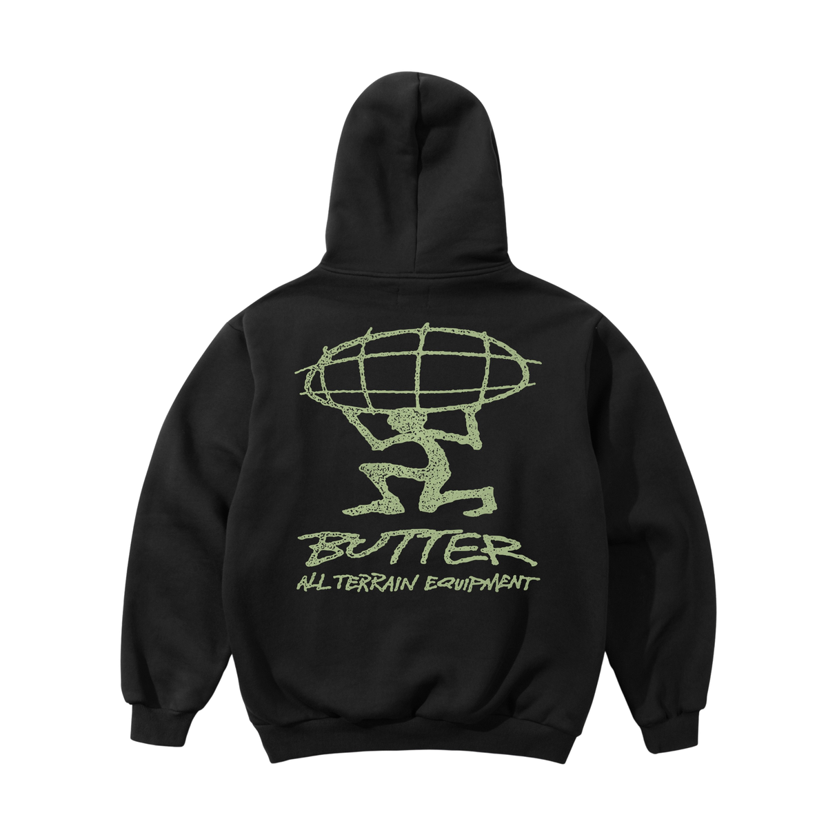 Butter Goods Terrain Hoodie - Black