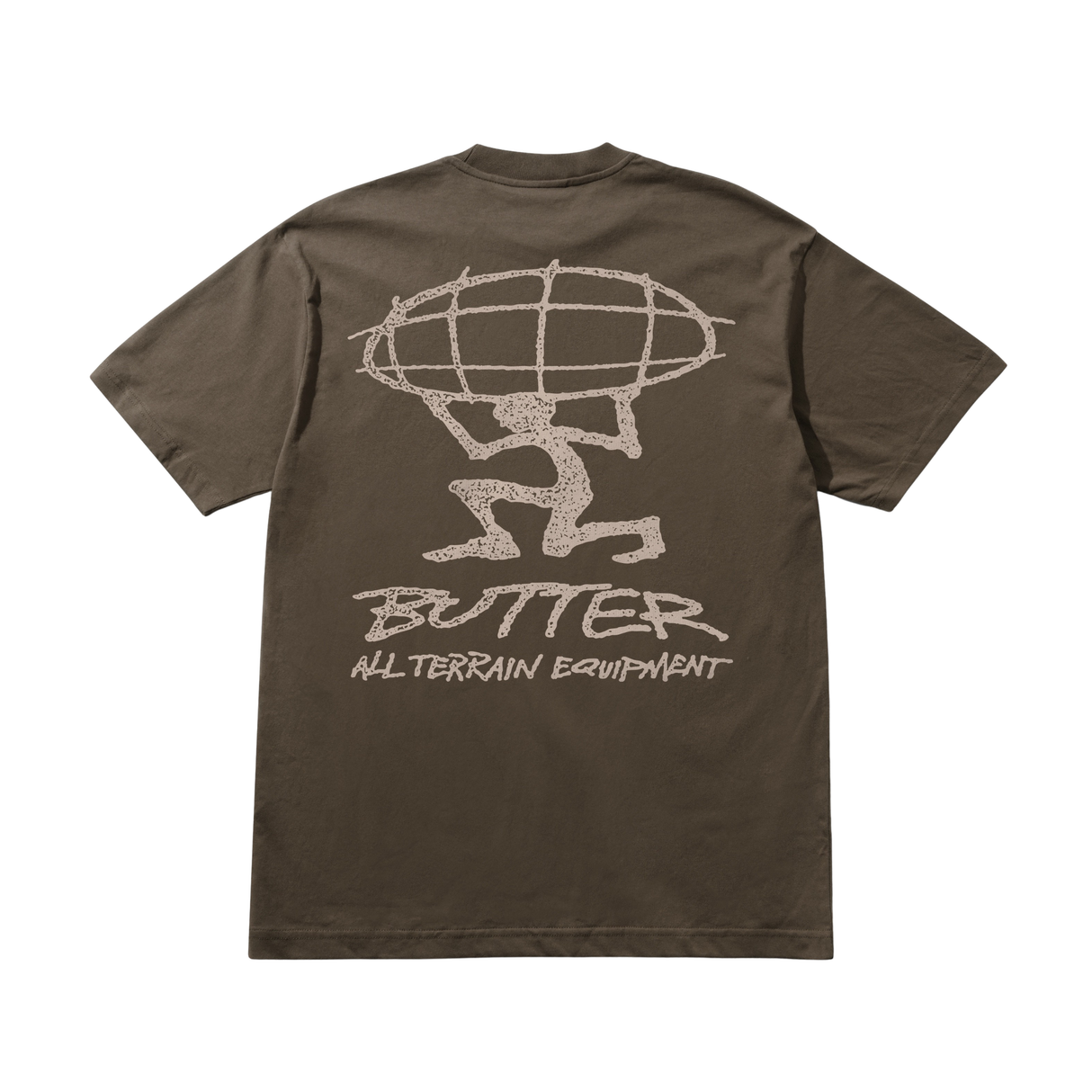 Butter Goods Terrain T-Shirt - Brown