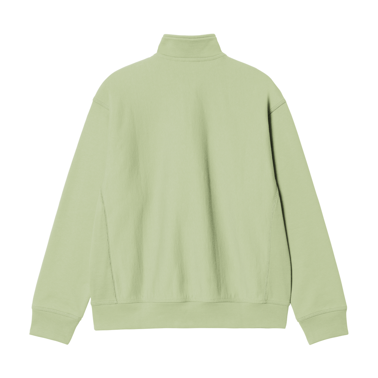 Carhartt WIP American Script Half Zip Sweatshirt - Pale Olive