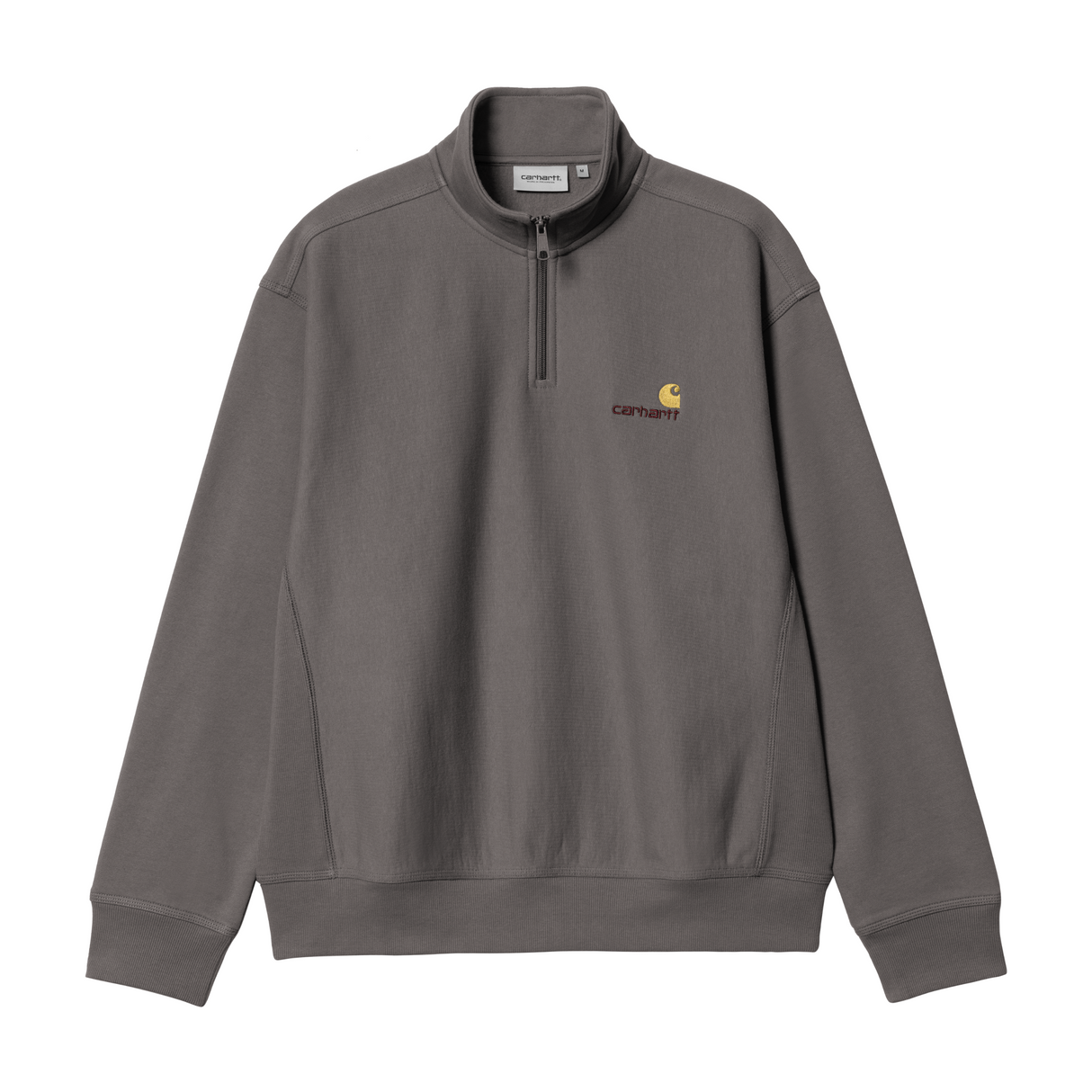Carhartt WIP American Script Half Zip Sweatshirt - Porphyry
