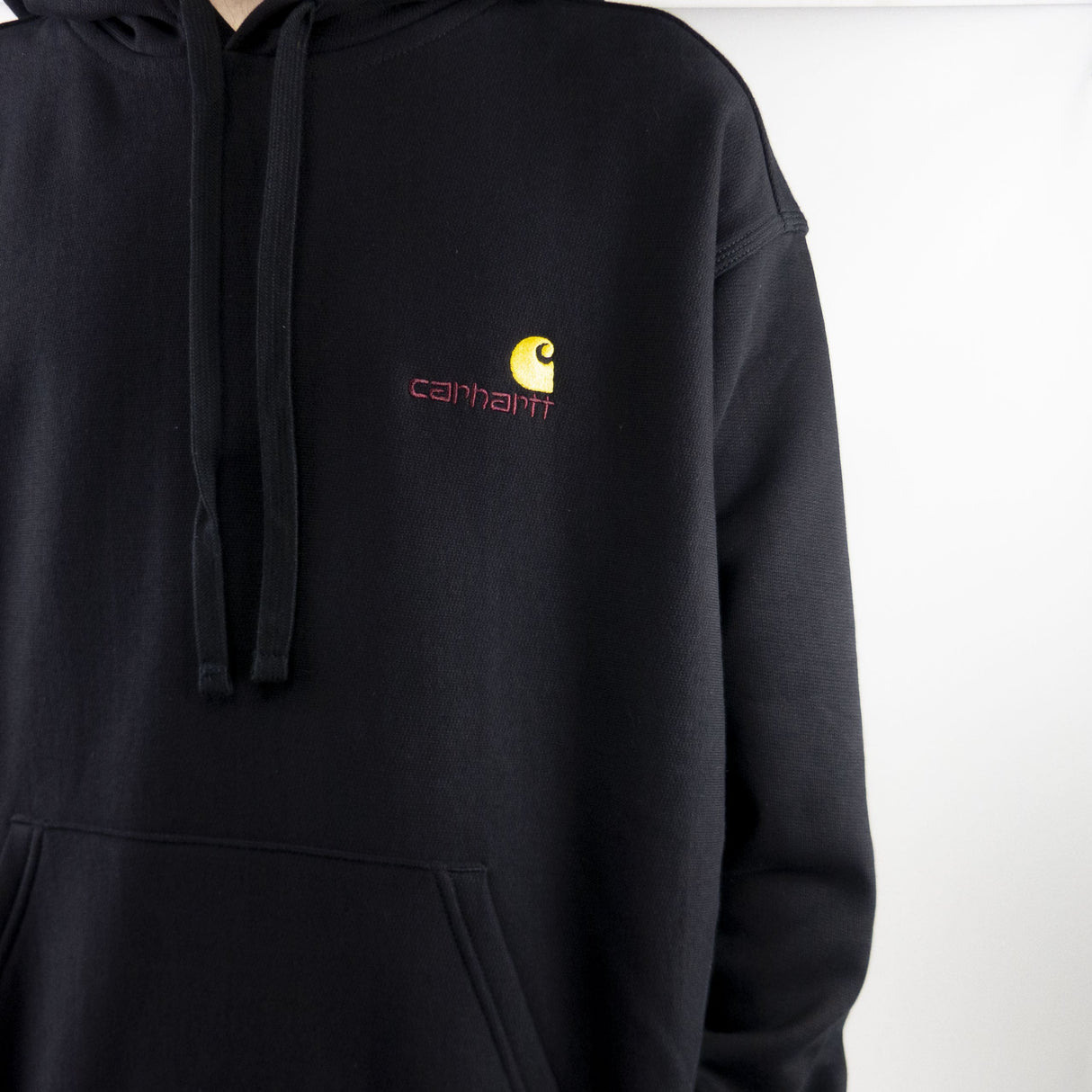 Carhartt WIP American Script Hoodie - Black