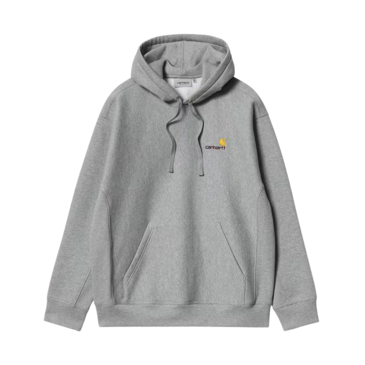 Carhartt WIP American Script Hoodie - Grey Heather